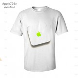 تی شرت اپل کوچک طرح رنگی